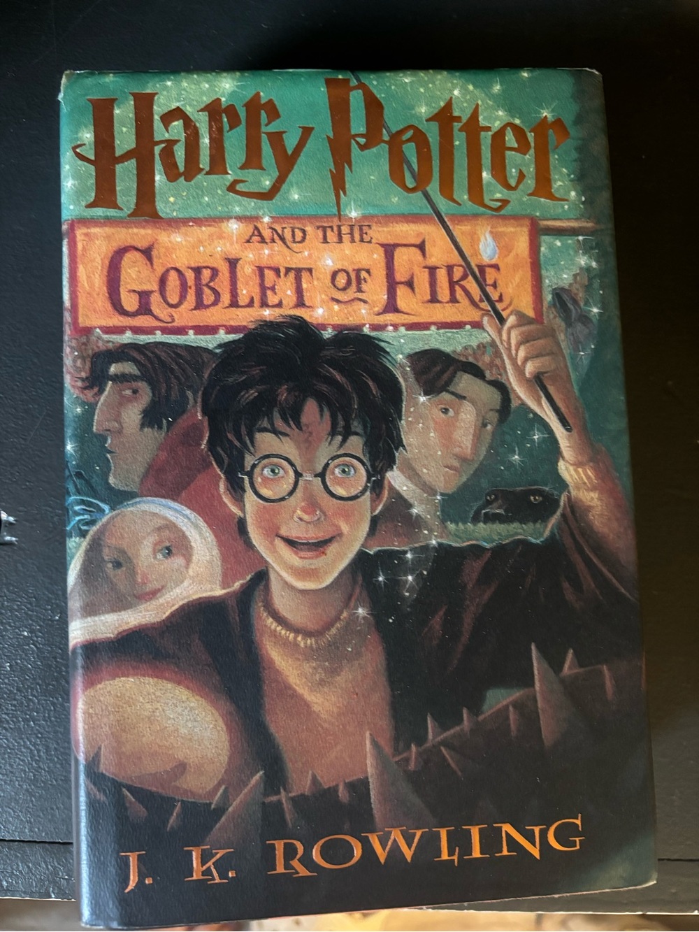 Harry Potter and the Goblet of Fire - Green Illustrated Hardcover